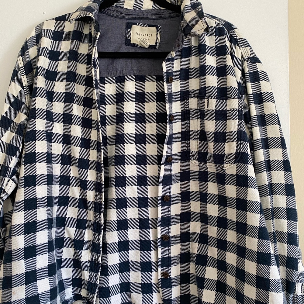 Flannel shirt from Forever 21 sizeM but runs small